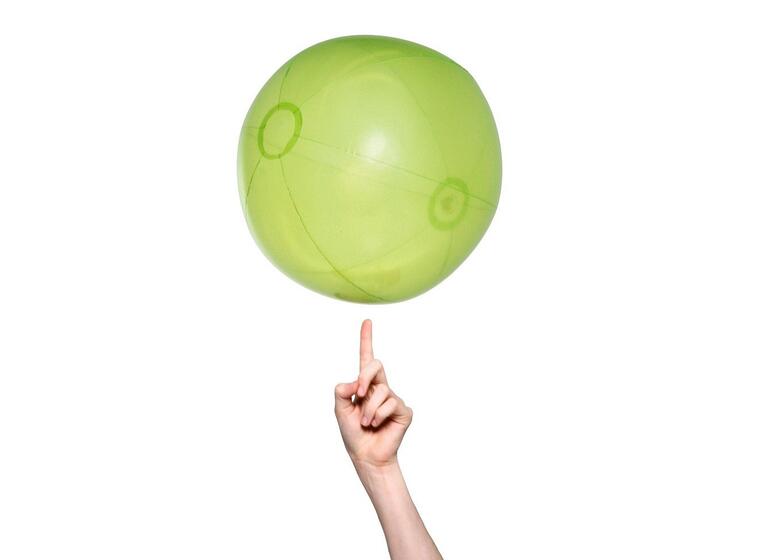 Slow Motion baller 25 cm 2 stk. terapi- og lekeballer 