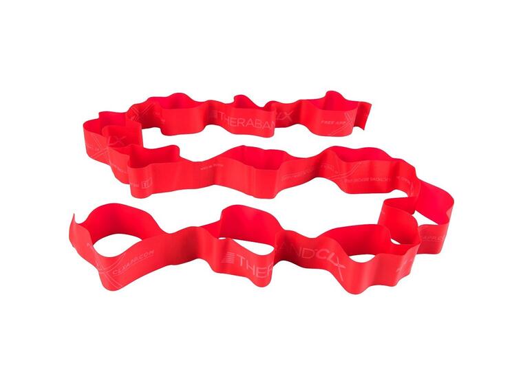 TheraBand CLX 11 Loops treningsstrikk Medium |  Rød 