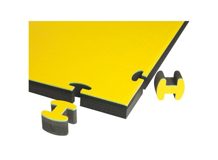 Tilbehør til konkurransematte - 12 stk 12 gul koblinger ProGame Trocellen® TIS 