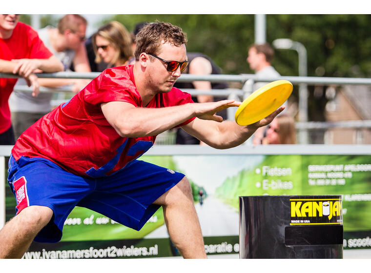 KanJam® Frisbeespill| 4 personer Morsom aktivitet for skole og fritid 