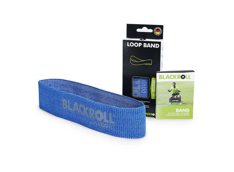 Miniband Blackroll Hard 6,7 kg | Blå | Loop Band  | Lateksfri 