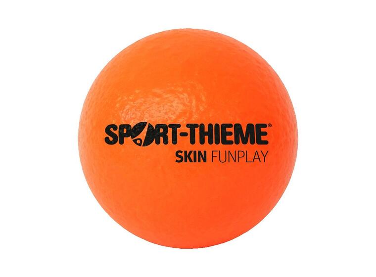 Softball Skin Funplay 14 cm Skumball med PU-trekk i ass.farger 