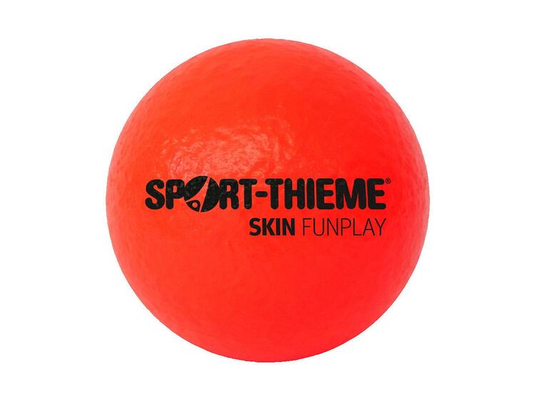Softball Skin Funplay 14 cm Skumball med PU-trekk i ass.farger 