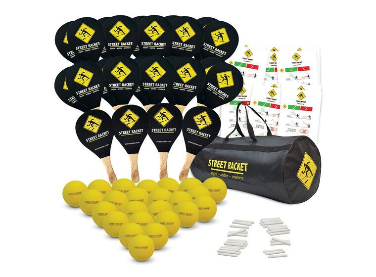 Street Racket Sport klassesett Aktiviserer 24 personer 