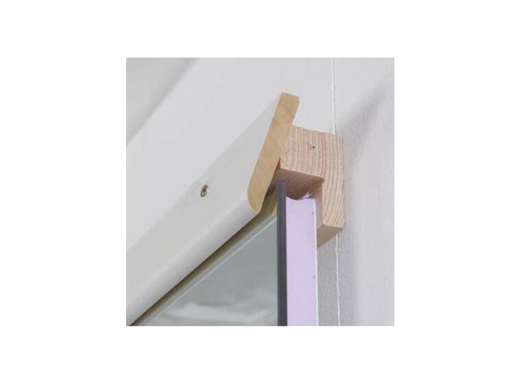 Tilbehør til speil | Blendelist hvit 220 x 4 x 3 cm 
