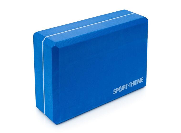 Yogablokk i EVA skum - hard 225 x 150 x 75 mm | Blå 