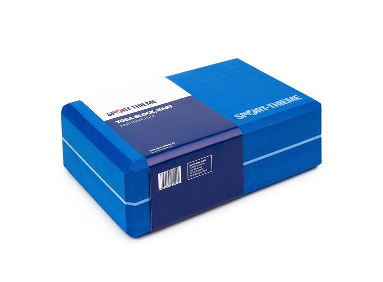 Yogablokk i EVA skum - hard 225 x 150 x 75 mm | Blå 