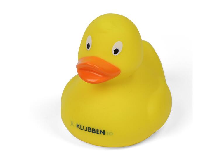 Badeand Klassisk med Klubben-logo 