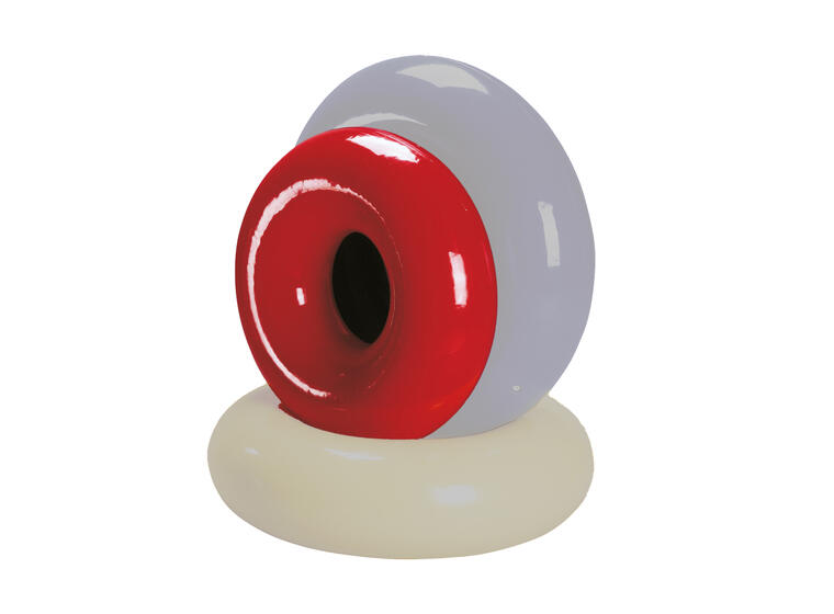 Badering Danfloat 80 cm Rød flytering uten håndtak 