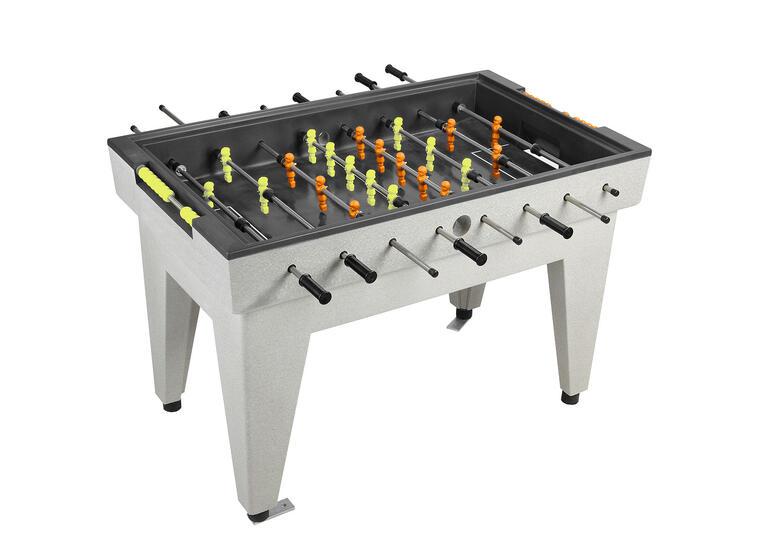 Fotballspill i polymerbetong | Grå Utendørs fotballspill | Foosball 