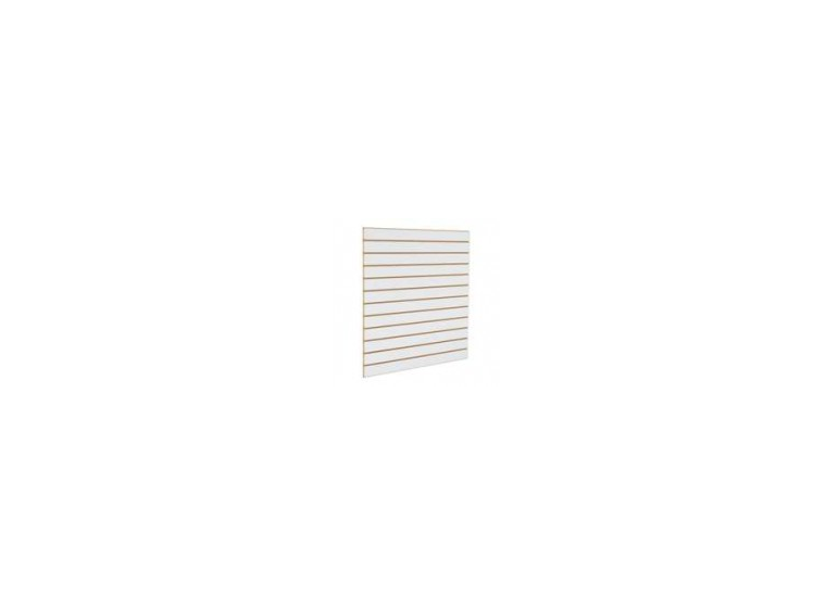 Hvit sporpanel, 10cm mellom skinnene 120x120cm 