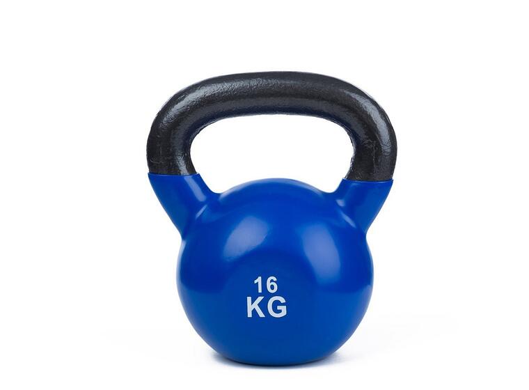 Kettlebell Vinyl 16 kg 1 stk | 16 kg | Blå 