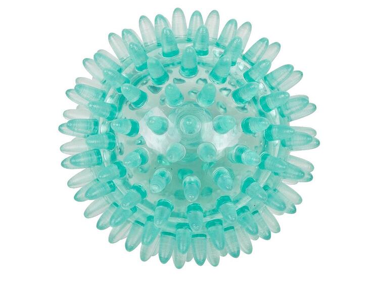 Piggball med harde pigger 7 cm 1 stk turkis massasjeball 