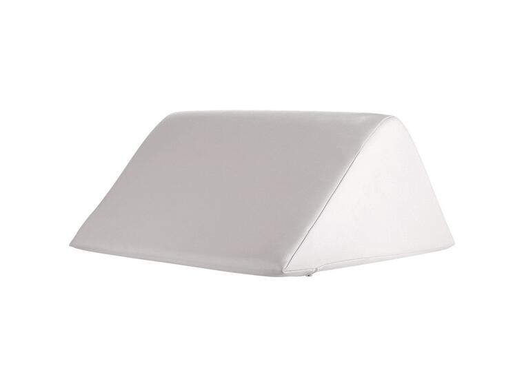 Polyskum kilepute kneunderlag Hvit 45 x 42 x 20 cm - uten hard kjerne 