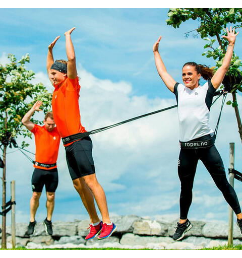 R.O.P.E.S Bungee Duo Trainer PRO Light Treningsstrikker - Lett - 12 stykk