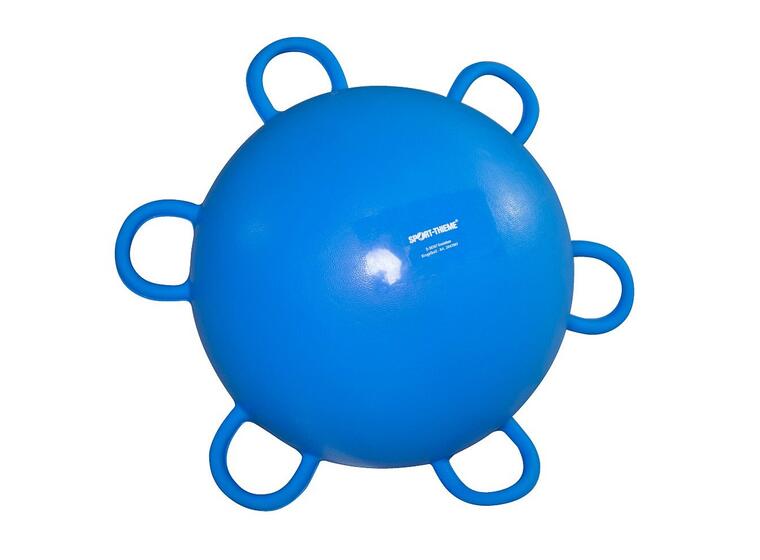 Ringelball - Ball med håndtak Stor blå lekeball 