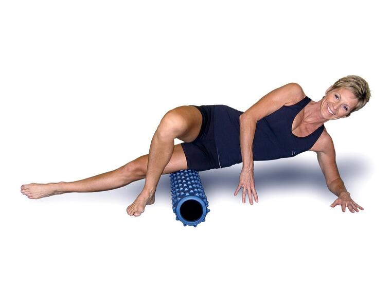 RumbleRoller Foam Roller Blå 12,5 x 56 cm 