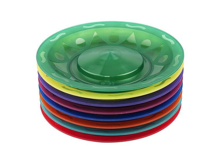 Sjongleringstallerken Henrys med pinne Assorterte farger 