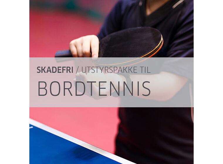 Skadefripakke Bordtennis Pakke til treningsprogram 