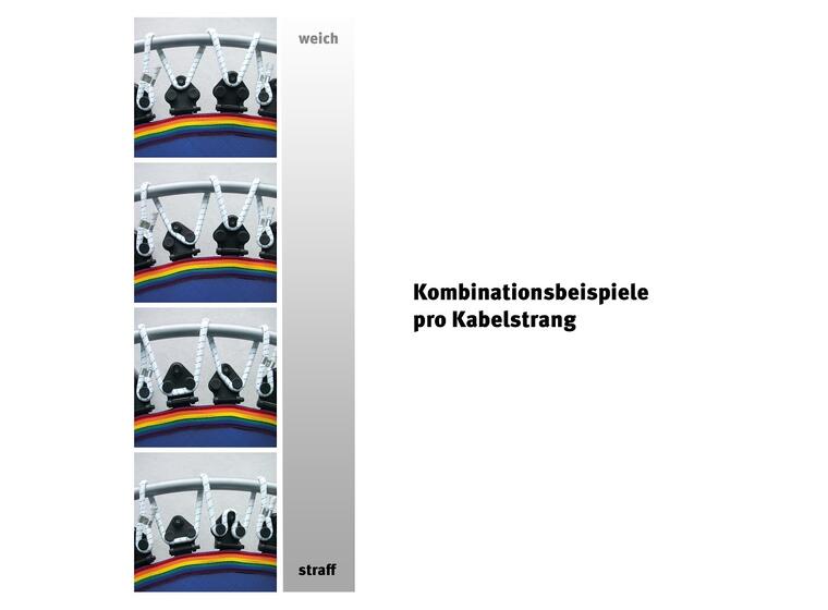 Treningstrampoline Vario 100cm Sammenleggebare føtter 