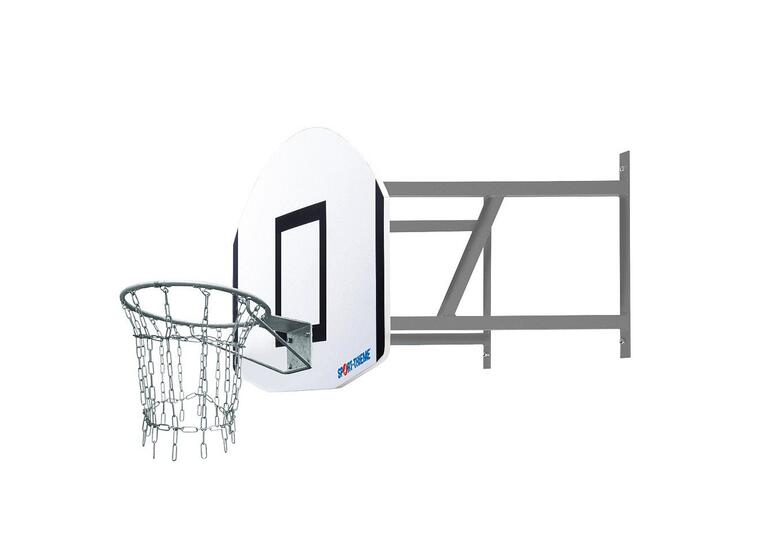 Vegghengt basketkurv School Outdoor Komplett | Utheng 80 cm 