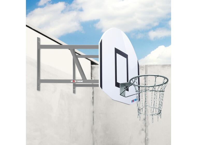 Vegghengt basketkurv School Outdoor Komplett | Utheng 80 cm 