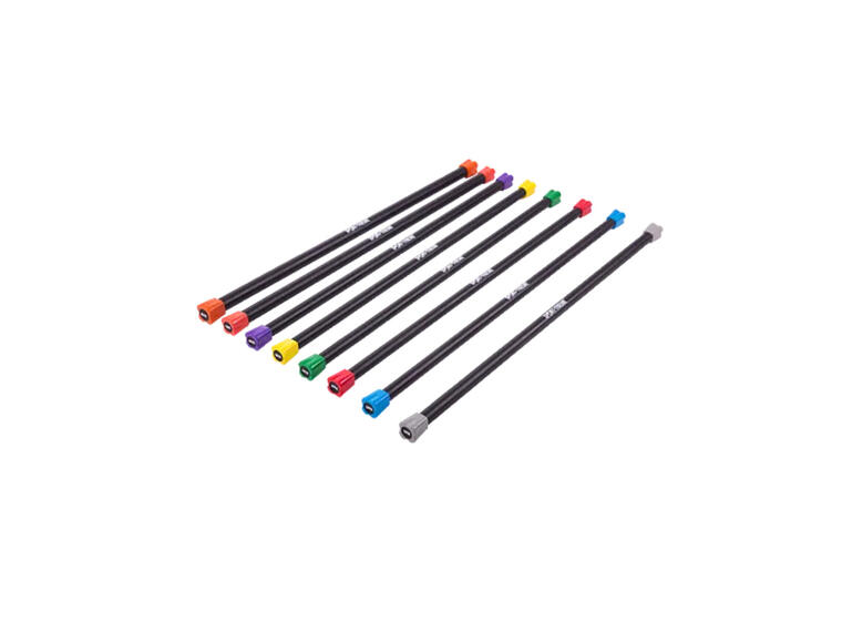 Vektstav | Steel Weighted Bar | 8 kg Oransje | Vektstang 