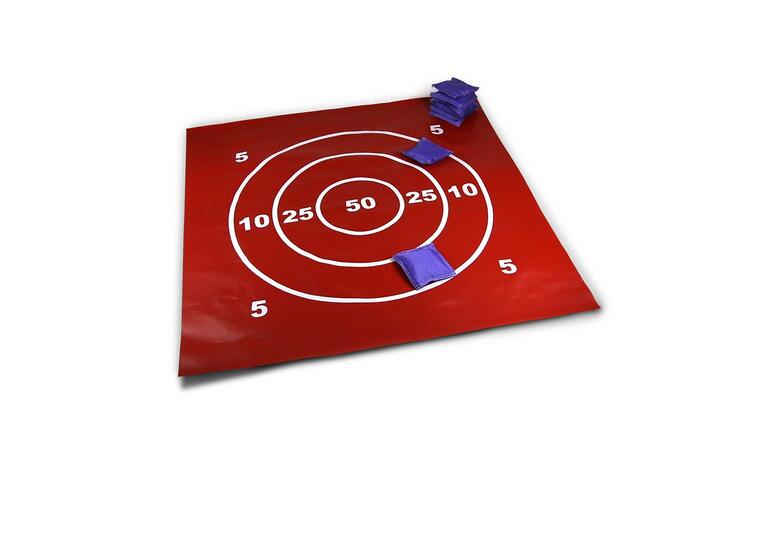 4 Poengmatter i 4 farger 100x100 cm Blink og 3 på rad på hver sin side 