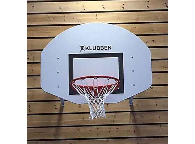 Basketballkurv med nett og plate Innebruk | komplett sett 