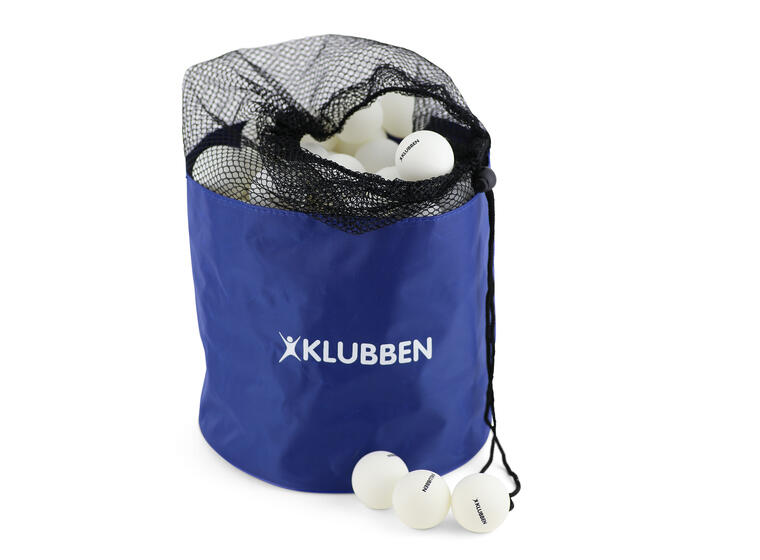 Bordtennisballer i bag 144 stk | Hvite | Trening 
