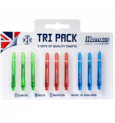 Harrows Dart Shaft Supergrip Medium bakstykker