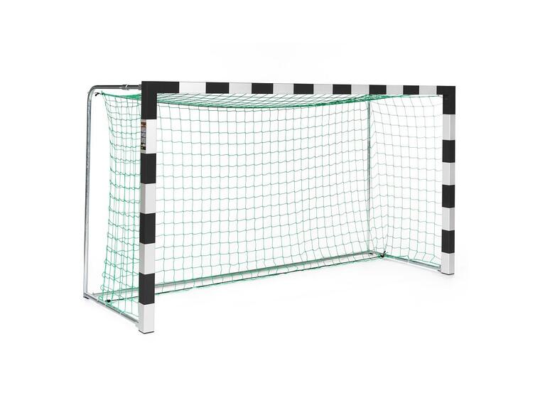 Håndballmål 300x160cm svart/sølv 1 stk | foldbare nettbøyler m/nett 