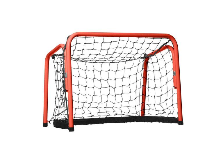 Innebandymål 90 x 60 cm | 2 stk Røde mål m/nett | Sammenleggbart 