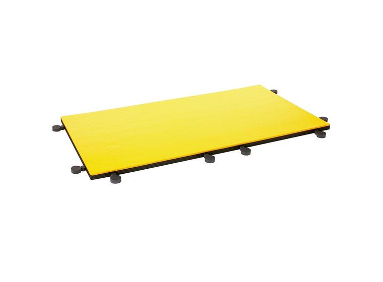 Kampsportmatte 200x100x5 cm I-TIS ProGame Trocellen® konkurransematte gul 