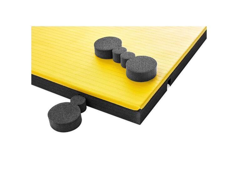 Kampsportmatte 200x100x5 cm I-TIS ProGame Trocellen® konkurransematte gul 