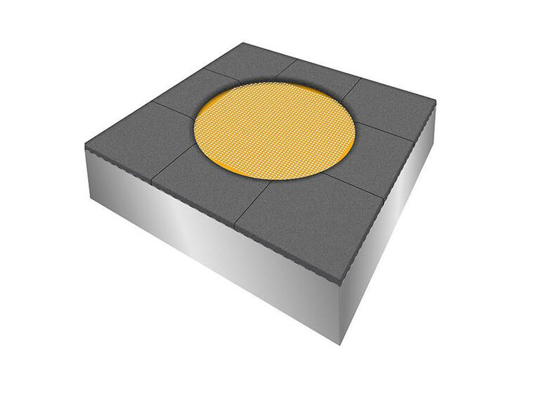 Nedfelt trampoline Kindergarten Loop Til barnehager 