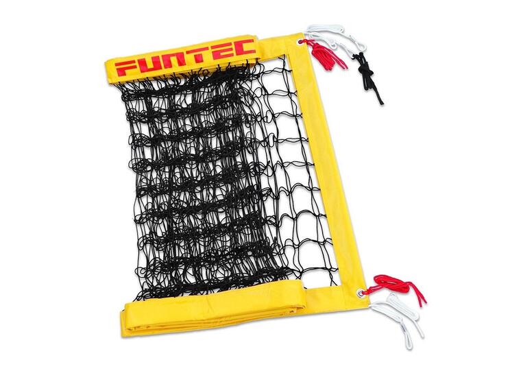 Sandvolleyballnett Funtec Pro Beach Plus 8,5 m | 4-punkts oppheng 