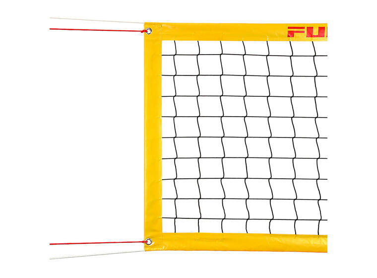 Sandvolleyballnett Funtec Pro Beach Plus 8,5 m | 4-punkts oppheng 