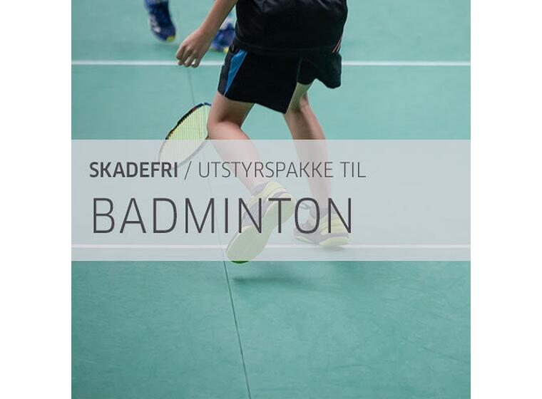 Skadefripakke Badminton Pakke til treningsprogram 