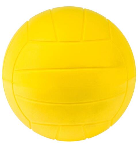 Softball PU-skum 19 cm gul Myk volleyball med meget god sprett