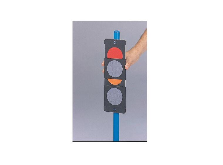 Trafikklys skilt, sett med 4 stk. Trafikkopplæring 