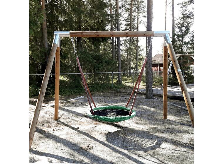 Huskestativ i rundstokk til birdnest 