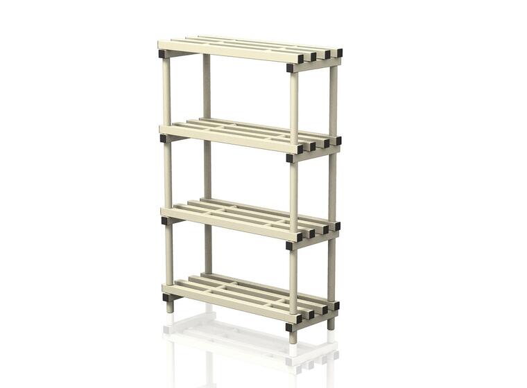 Hyllereol 100 cm | Beige 100 x 40 x 153 cm (B x D x H) 