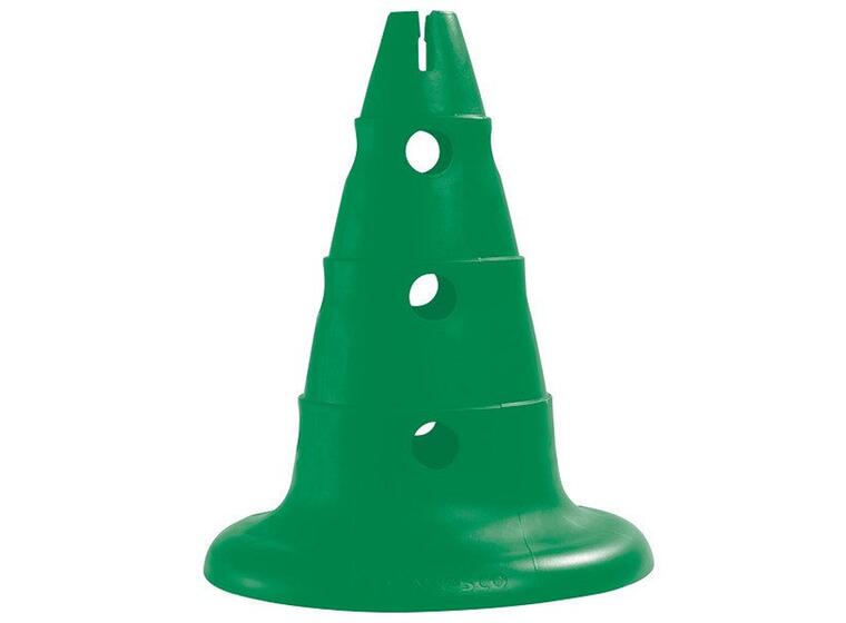 Markeringskjegle med hull 1 stk | 32 cm Grønn 