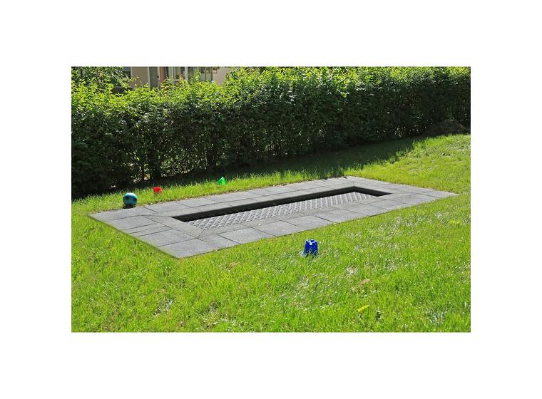 Nedfelt trampoline Kids Track 4m Til offentlige lekeplasser 