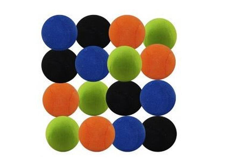 Softbattle sett for 24 spillere 24 vester og 144  baller