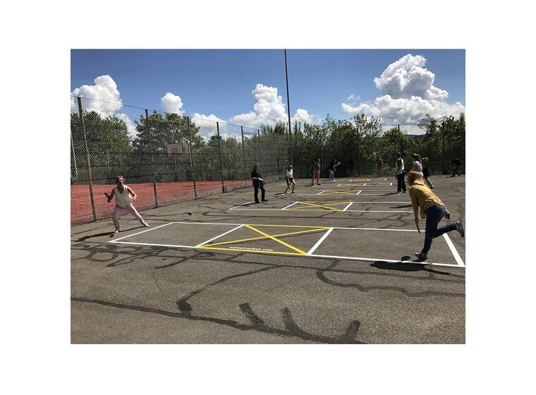 Street Racket Sport 2 x racket | 2 x ball | kritt 