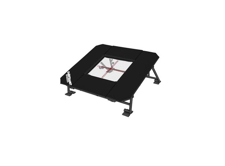 Trampett Eurotramp Teamgym Freestyle 60x60 cm | Svart for toppidrett 