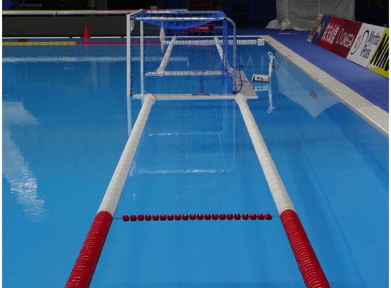 Vannpolomål World Aquatics Sammenleggbart mål til vannpolo 
