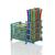 Multi utstyrsvogn med 2 rom Grønn | 144 x 69 x 111 cm (L x B x H) 